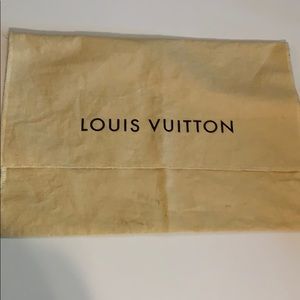 Louis Vuitton authentic dustbag for small purse